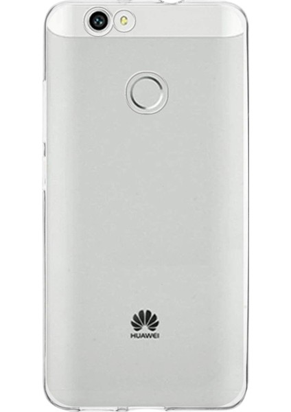 Caseworld Huawei Nova ile Uyumlu Kapak 1mm Şeffaf Silikon ile Uyumlu Kılıf