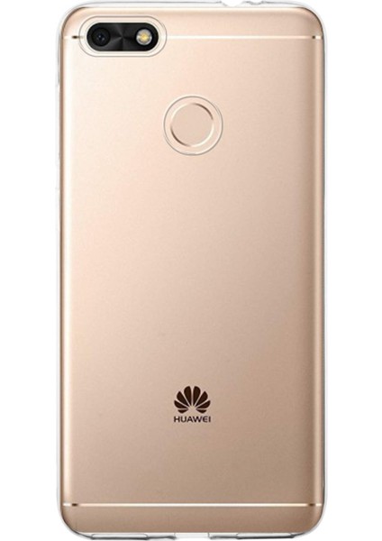 Caseworld Huawei P9 Lite Mini ile Uyumlu Kapak 1mm Şeffaf Silikon ile Uyumlu Kılıf