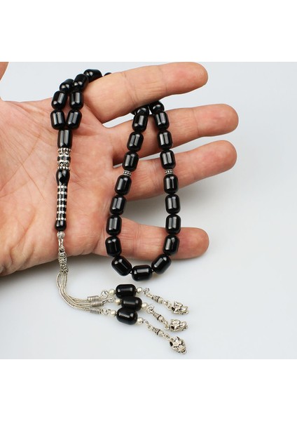 Kapsül Model Gümüş Nakkaş Imameli Orijinal Erzurum Oltu Ta