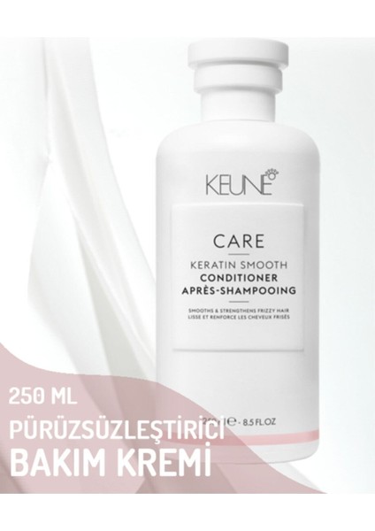 Keratin Smooth Saç Bakım Kremi 250 ml