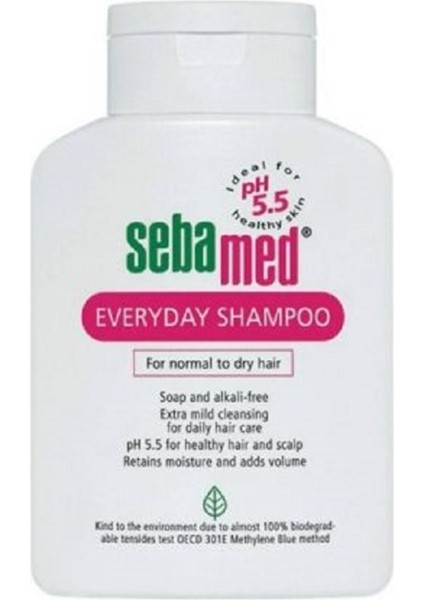 Everyday Shampoo - Normal ve Kuru Saçlar Için 3 Adet 50 ml Seyahat Boy Sık Kullanım