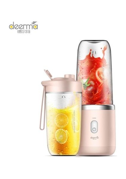 400 ml Taşınabilir Elektrikli Sıkacağı Limon Turuncu Meyve Sıkacağı Seyahat Için Kablosuz Blender | Sıkacaklar (Pembe)(Yurt Dışından)