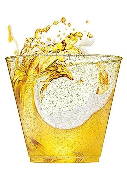 Tek Kullanımlık Tumblers Su Bardakları Plastik Bardaklar Düğün Parti Yıldönümü Bindirmebakkular
