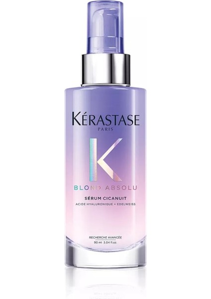 Blond Absolu Serum Cicanuit Açık Renkli Saçlı Saçlar Için Onarıcı Gece Saç Bakım Serumu 9 fiyatları