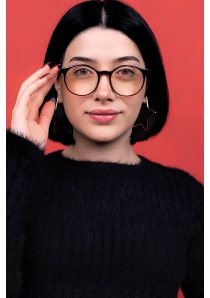 Tokyo Mavi Işık Filtreli Gözlük TR90 Kırılmaz Çerçeve indirimleri