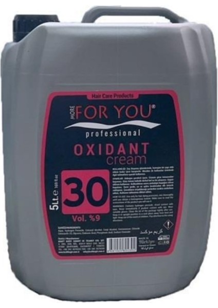 More For You Oksidan %9 30 Vol 5 Litre