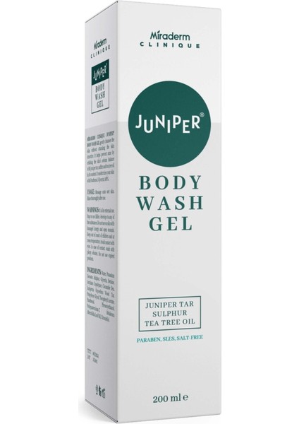 Juniper Kükürtlü Yıkama Jeli