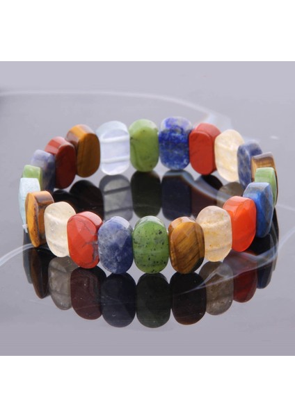 Lapis Yeşim Kristal Kuvars Kaplan Jasper Dönüşümlü Sitrin 9X14 mm Doğal Taş Bileklik fırsatları