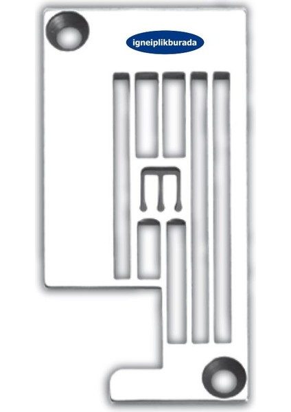 Siruba E0227Q Soldan Bıçaklı Reçme Plakası (6.4 Mm) (Yan Sanayi)