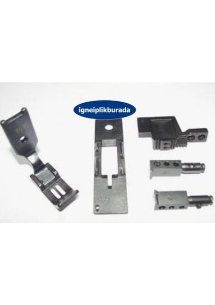 Juki Iptalli Mekanik Çift Iğne Dikiş Makinesi Takımı (1/8'' 3.2 Mm) (LH-3168) (Yan Sanayi)