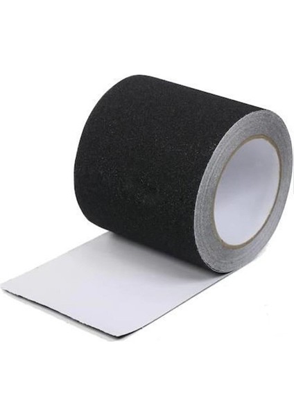 Yeshills 10CM, ( 100MM )Siyah Merdiven ve Zemin Kaydırmaz Kaymaz Bant 25 Metre