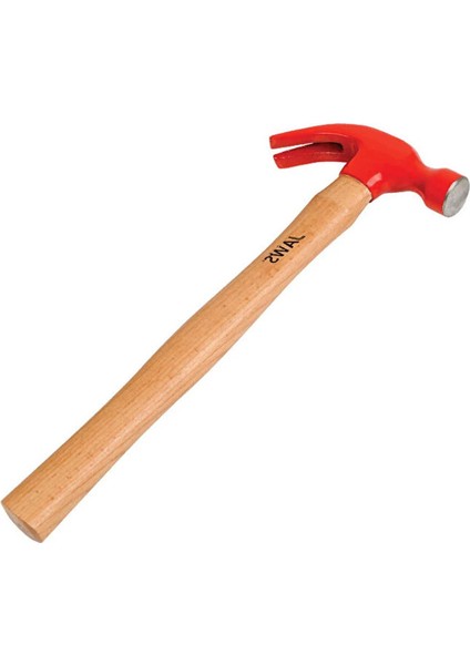 Jaws Çatal Çekiç Boyalı Ahşap Saplı Çatallı 500 gr