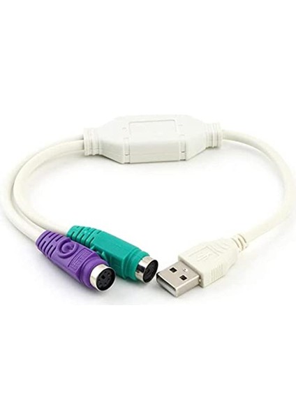 4638 USB Ps/2 Çevirici Dönüştürücü Adaptör Kablosu