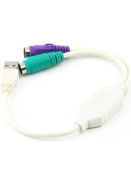 4638 USB Ps/2 Çevirici Dönüştürücü Adaptör Kablosu