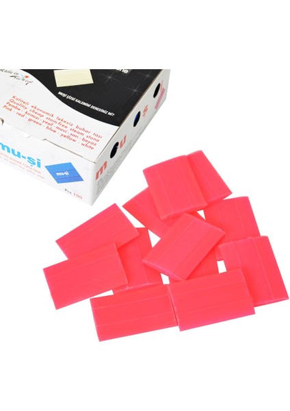 Muşi Pembe Çizgi Taşı 100 Adet