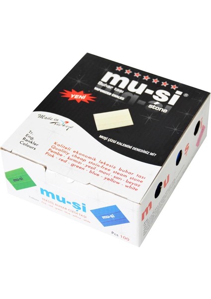 Muşi Pembe Çizgi Taşı 100 Adet