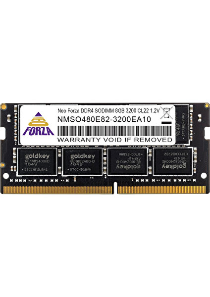 Sodimm 8 GB 3200MHZ Ddr4 CL22 1.2V Nb Ram