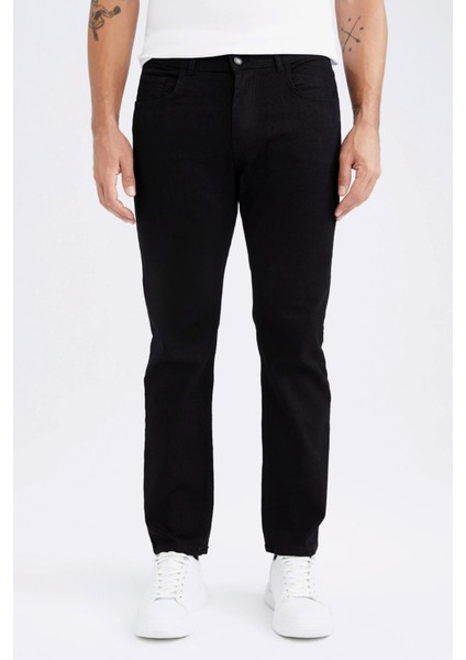 Diago Comfort Fit Yüksek Bel Geniş Paça Jean Pantolon Z2433AZ22AU
