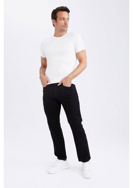 Diago Comfort Fit Yüksek Bel Geniş Paça Jean Pantolon Z2433AZ22AU