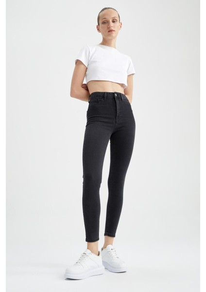 Super Skinny Jegging Fit Yüksek Bel Jean Pantolon Y7204AZ22AU modelleri