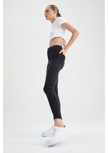 Super Skinny Jegging Fit Yüksek Bel Jean Pantolon Y7204AZ22AU indirimleri