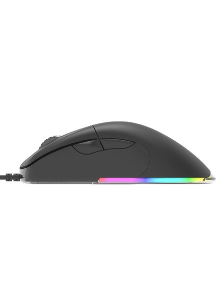 x Gaming Xadran Makrolu 8000Dpi Rgb Ledli Gaming Oyuncu Mouse Siyah 6 Tuşlu