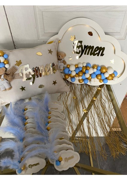 Bebek Kapı Süsü, Yastık ve Magnet Seti