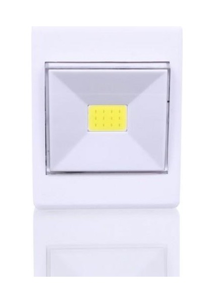 Cob Ledli Mıknatıslı Yapışkanlı Lamba