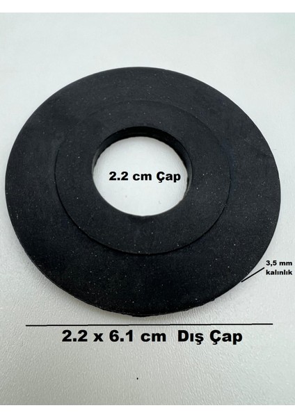 Gömme Rezervuar Iç Takım Boşaltma Grubu Contası Eskitip 2.2 x 6.1 cm 1 Adet