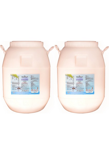 2 Adet Aquantum 50 kg (100 Kg) %56 Aktif Granül Klor - %56 Chlorine Granular-Toptancıyızbiz
