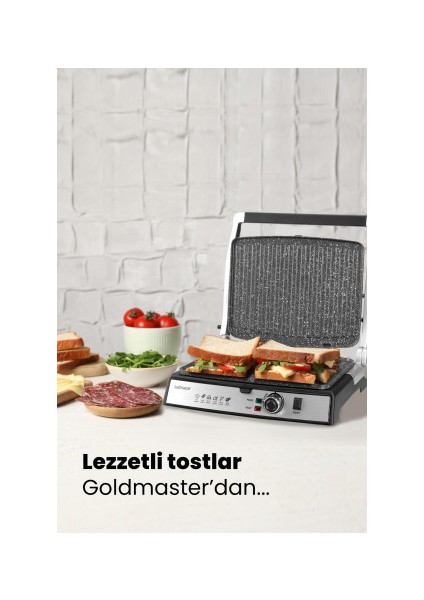 Tostmix Pembe Paslanmaz Çelik 2000 Watt Granit Çıkarılabilir Plakalı Tost ve Izgara Makinesi fırsatları