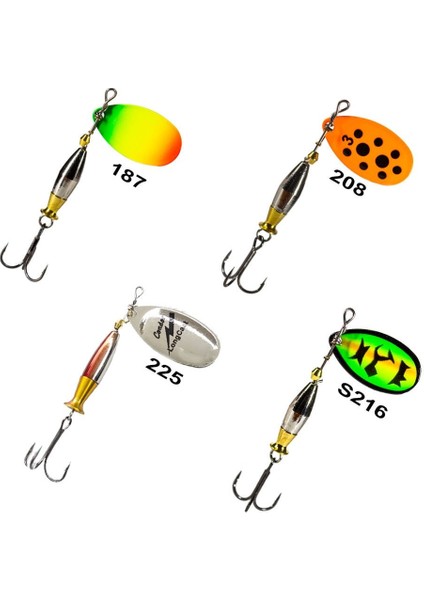 5129 Spinner No:4 16GR ÜRÜN 2 ADETTİR 2 ADET GÖNDERİLECEKTİR.