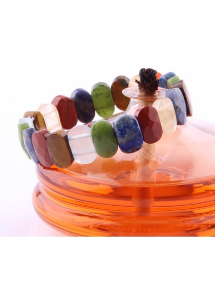 Sertifikalı Lapis Yeşim Kristal Kuvars Kaplan Jasper Dönüşümlü Sitrin 9X14 mm Doğal Taş Bileklik fiyatları