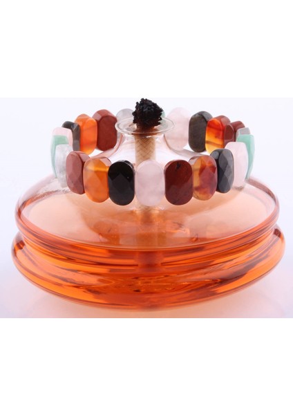 Sertifikalı Akik Jasper Obsidyen Pembe Kuvars Aventurin Dumanlı Kuvars 9X14 mm Bileklik fiyatları