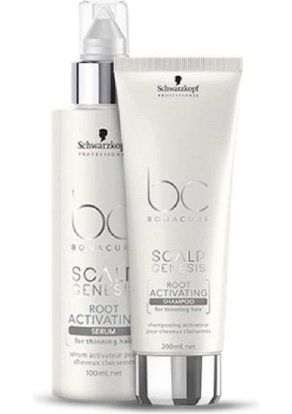 Bonacure Scalp Genesis Root Activating Şampuan 200 ml + Serum 100 ml
