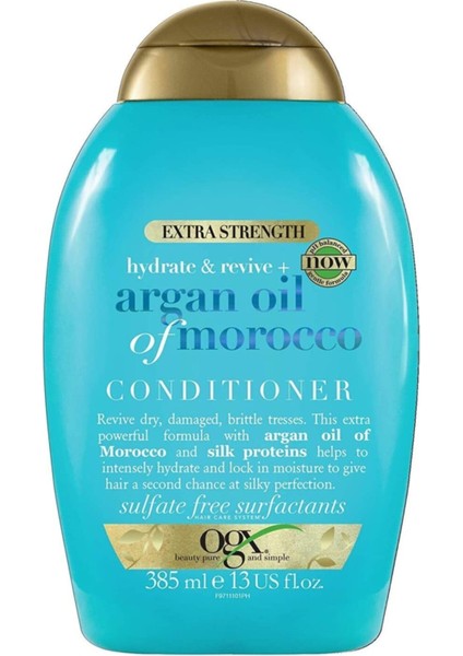 Ekstra Güçlü Nemlendirici ve Canlandırıcı Argan 385 ml