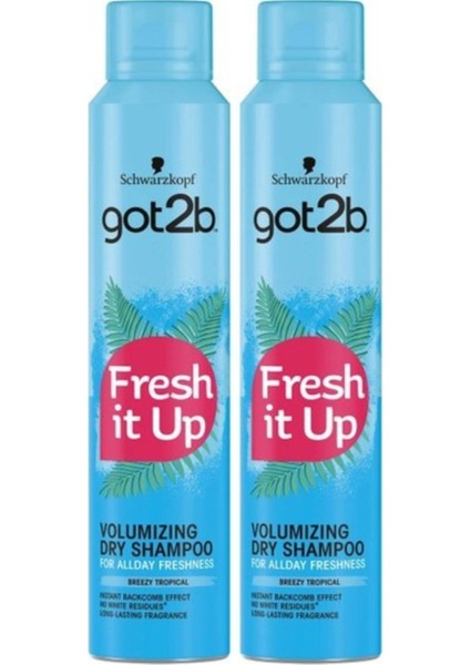 Fresh It Up Volume Kuru Şampuan 200 ml x 2 Adet