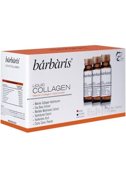 Collagen Liquid Collagen 10X50 ml Barbaris