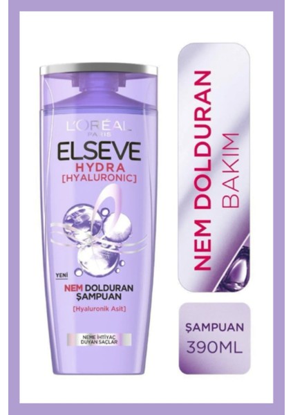 Hydra [hyaluronic] Nem Dolduran Şampuan 390ML 72 Saat Nem ile Dolgunlaştıran Maske 300 ml Pl modelleri