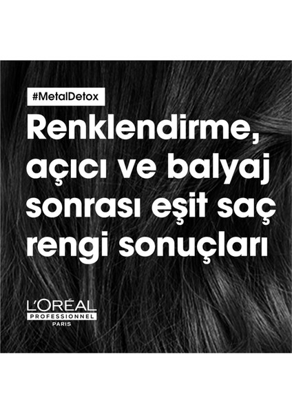 Loreal Professionnel L'oreal Professionnel Işlem Görmüş ve Yıpranmış Saçlar Için Metal Karşıtı Arındırıcı Metal Detox Sa indirimleri