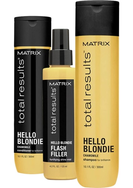 Total Results Hello Blonde Bakım Seti
