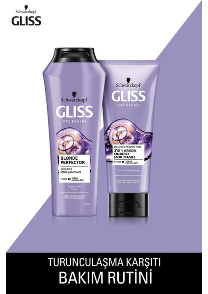 Blonde Perfector Mor Şampuan 250 ml + Mor Maske 200 ml