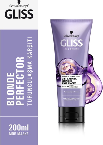 Blonde Perfector Mor Şampuan 250 ml + Mor Maske 200 ml