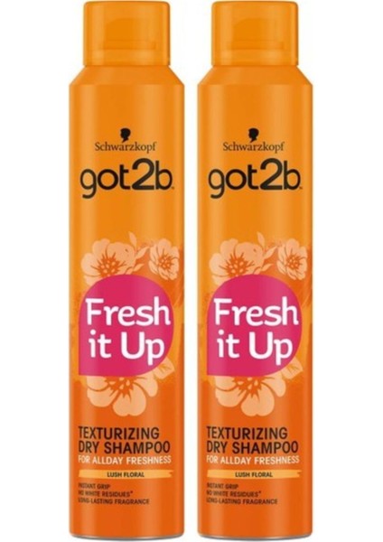 Fresh It Up Texture Kuru Şampuan 200 ml x 2 Adet