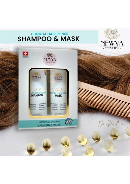 Dr.shebea Klinik Saç Onarım Şampuan ve Maske
