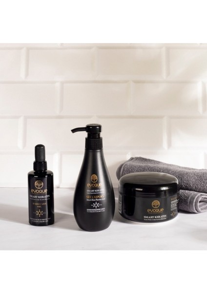 Smart Keratin Saç Serumu 90ML ,smart Keratin Şampuan 380 ml ,smart Keratin Saç Maskesi 500 M