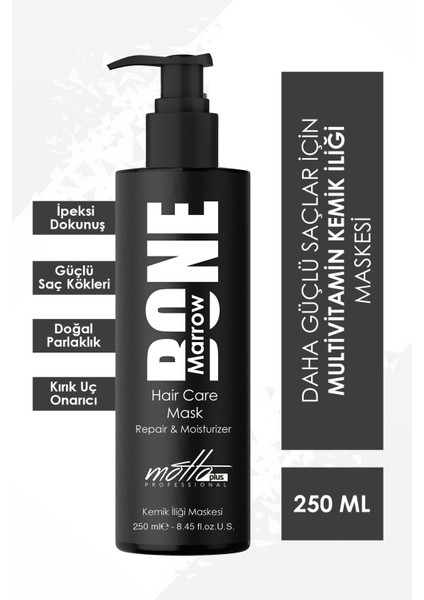 Motto Plus Bone Marrow Kemik Iliği Saç Maskesi 250ML fiyatları