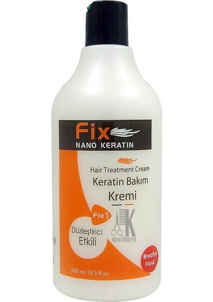 Brezilya Fönü Düzleştirici 500 ml Fix Nano Düzleştirici 500