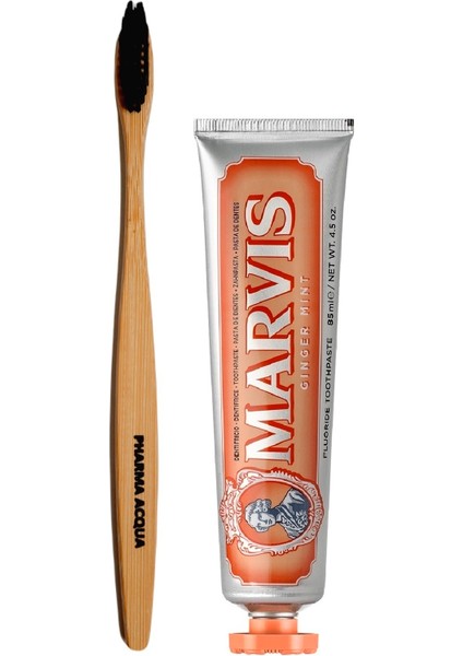 Pharma Acqua Bambu Diş Fırçası Marvis Ginger Mint 85 ml