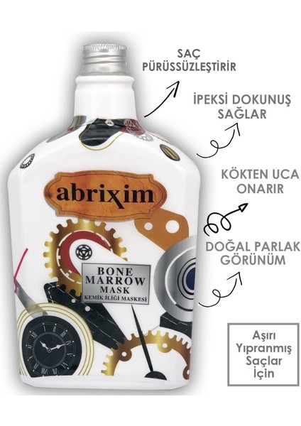 Estorilcosmetic Abrixim Kemik Iliği Saç Maskesi 1000 ml